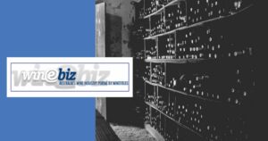 Winebiz portal page highlighting daily news and updates about Australia’s wine industry, including information on production and business trends.