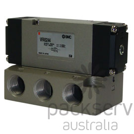 Valve with 1/8" BSP Thread Pilot Ports and Manifold