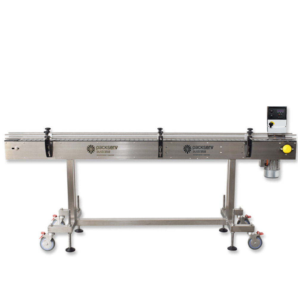 PSC-6-2-4-Packserv-Manufacturing-2-4m-Stainless-Steel-Slat-Conveyor-4