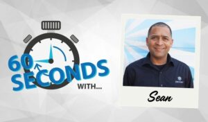 Sean from Packserv Australia, featured in a blog post for the "60 Seconds With" series.