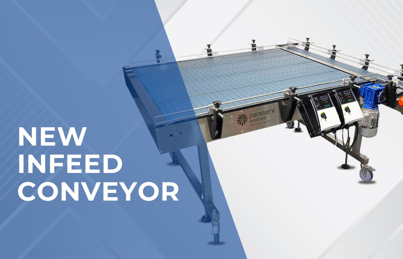 New Infeed Conveyor - Packserv Australia