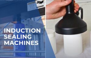 Induction sealing machines in operation on a packaging line at Packserv Australia